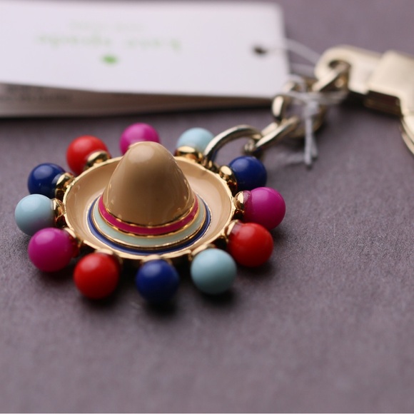 Kate Spade Sombrero Key Ring - Picture 2 of 4